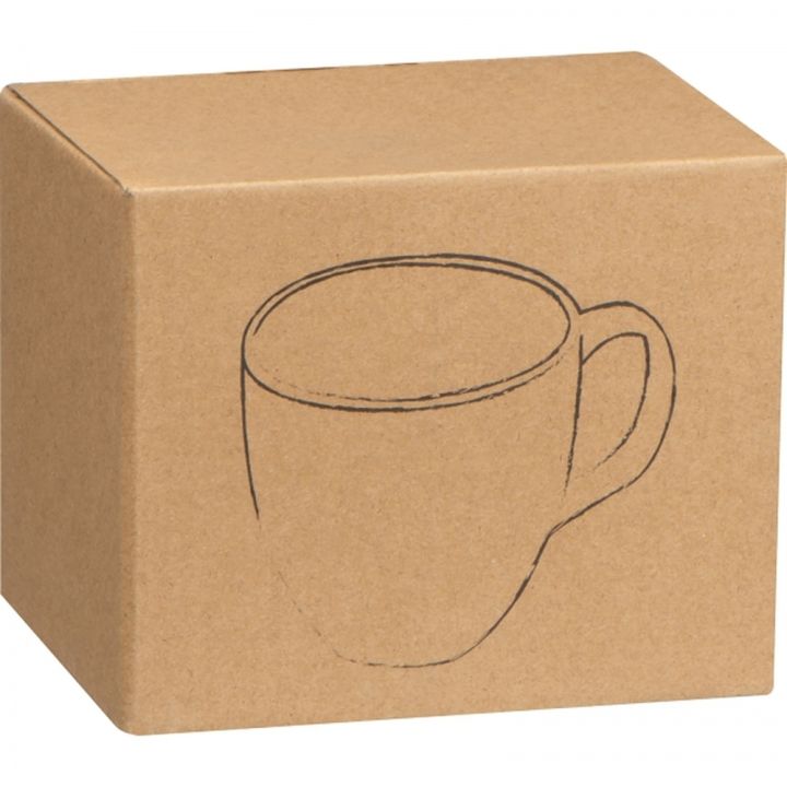 Kubek porcelanowy 400 ml DANIELLE - Biały