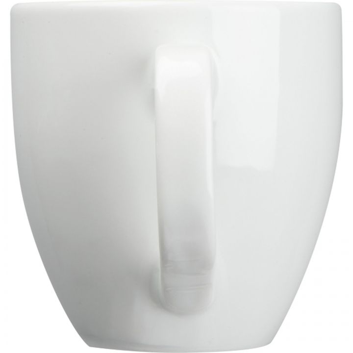 Kubek porcelanowy 400 ml DANIELLE - Biały