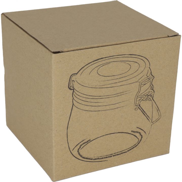 Słoik szklany 400 ml CORDULA - Przeźroczysty