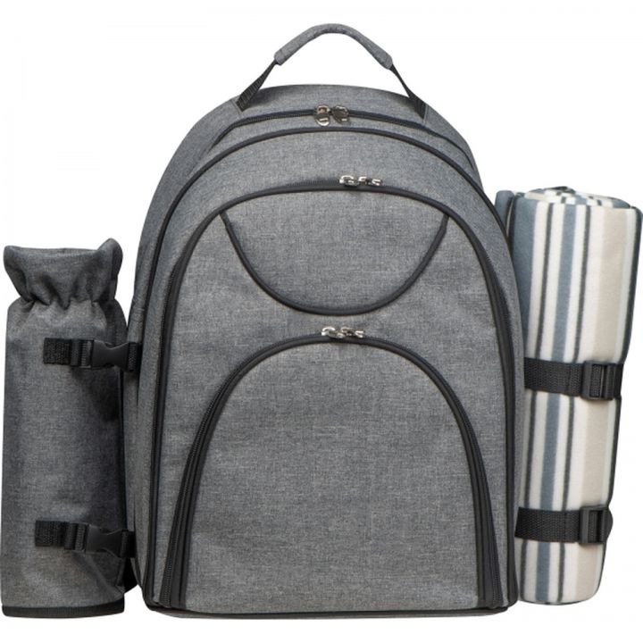 Plecak piknikowy dla 4 osób EARL - Ciemnoszary