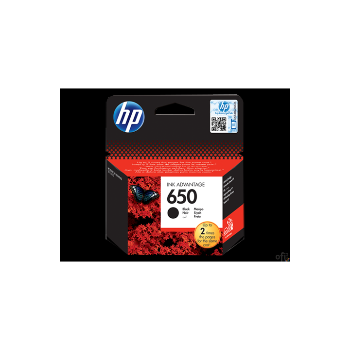 Tusz HP 650(CZ101AE) czarny 360str 1015/1515/2515/3515/3545/4515