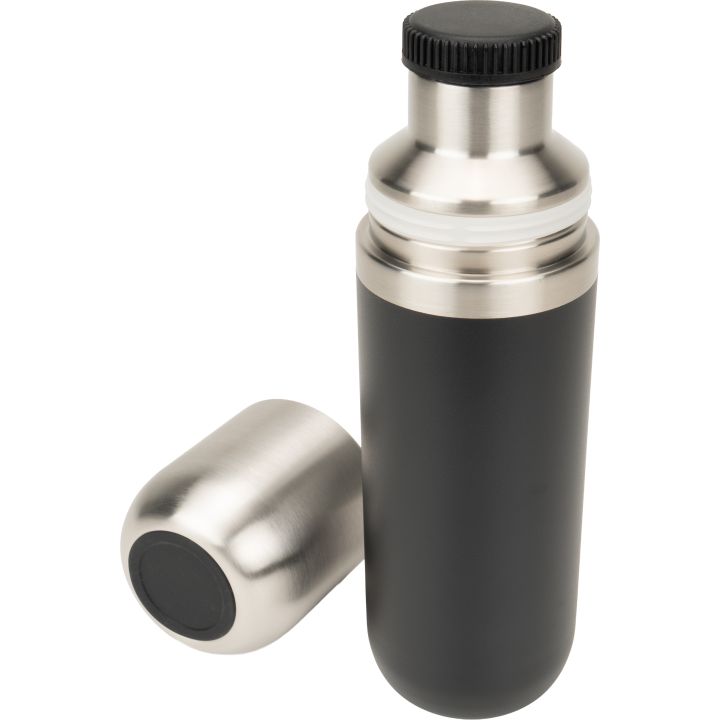 Butelka próżniowa 750 ml DINARA Schwarzwolf - Czarny