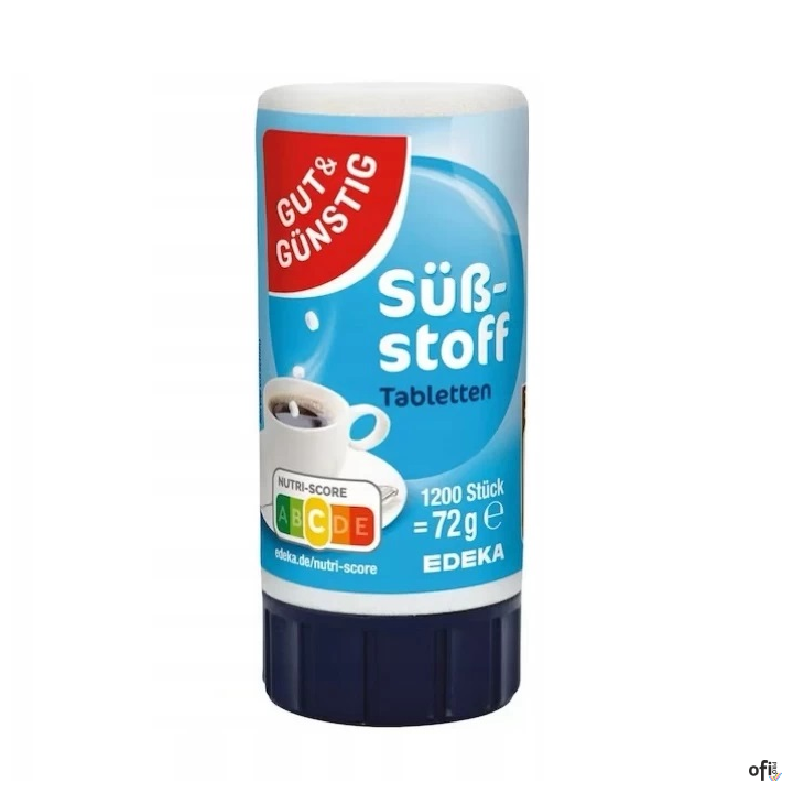 Słodzik G&G Sussstoff 1200szt dietetyczny 72gr