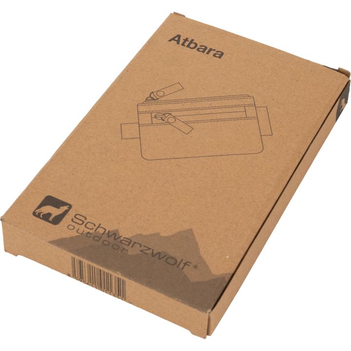 Portfel podróżny ATBARA Schwarzwolf - Czarny