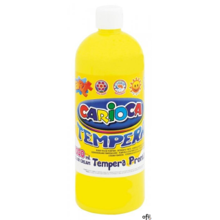 Farba tempera 1000 ml, żółty CARIOCA 170-1453/170-2647