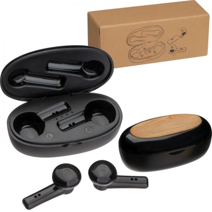 Słuchawki douszne bluetooth TAYLOR - Czarny