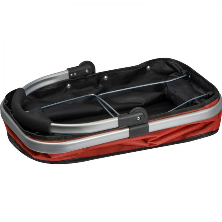 Kosz na zakupy PATRICIO - Czerwony