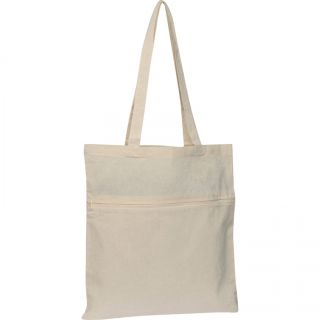 Torba bawełniana z długimi uszami 140 g/m2 NORBERT - Biały