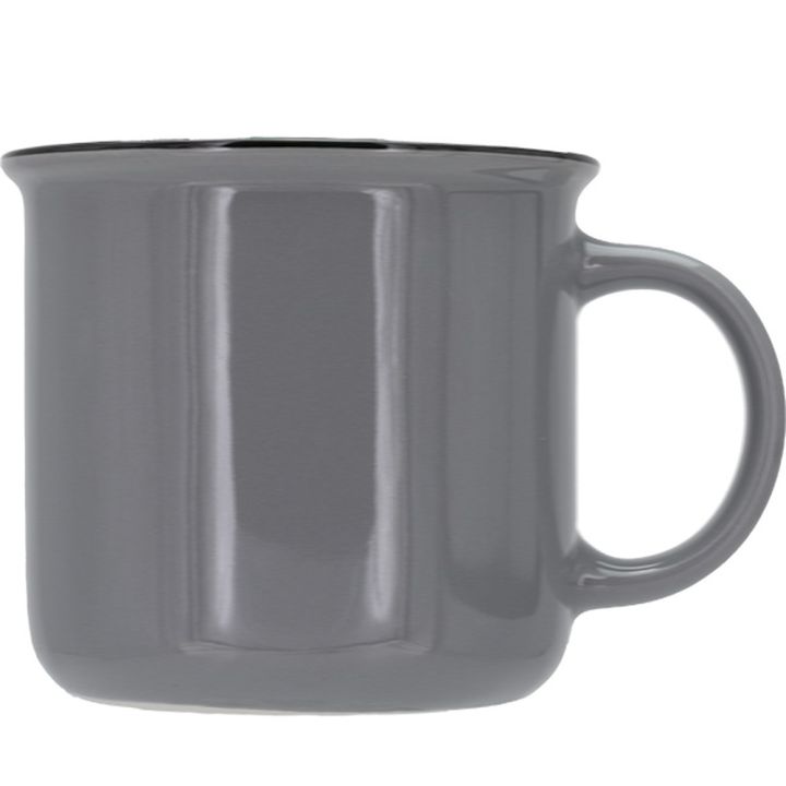 Kubek ceramiczny 350 ml RAYMOND - Szary