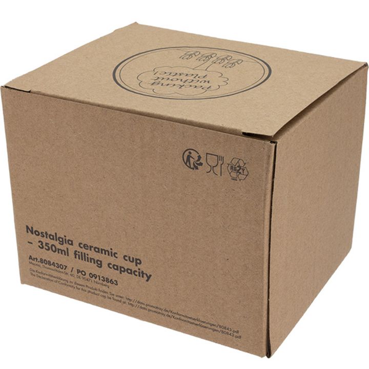 Kubek ceramiczny 350 ml RAYMOND - Szary