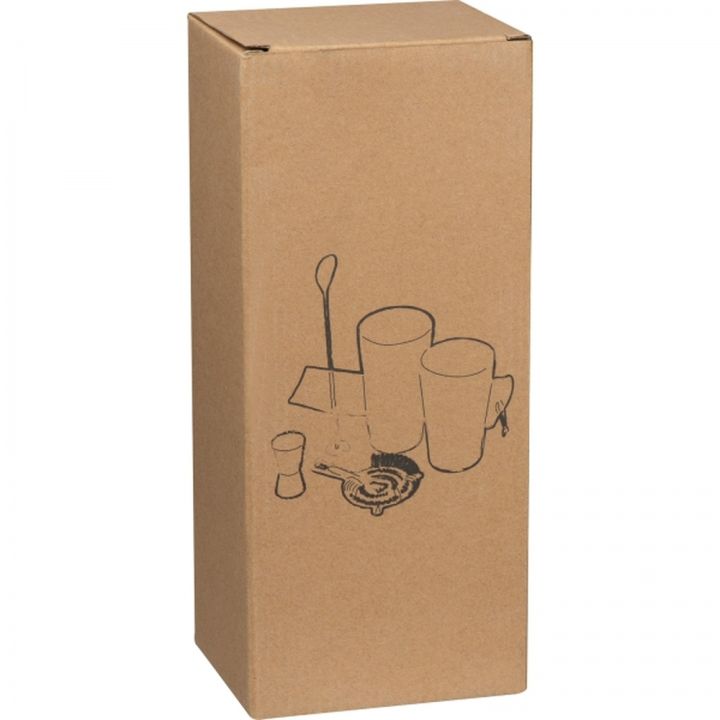 Zestaw barmański 750 ml i 30 ml ISOLDE - Szary