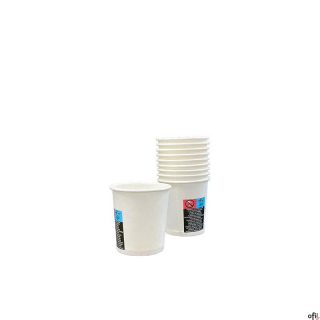 Kubek papierowy biały 100 ml (50)  GM4OZCARB1