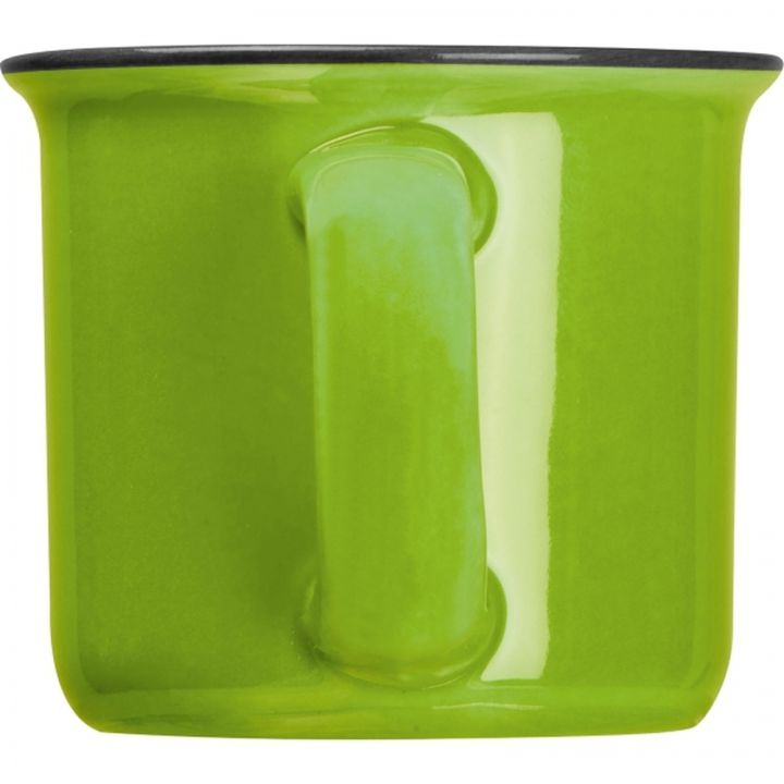 Kubek ceramiczny 60 ml TILL - Zielony