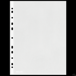 Koszulki groszkowe A4 Esselte, 43 mic., 100 szt., w folii, 56171