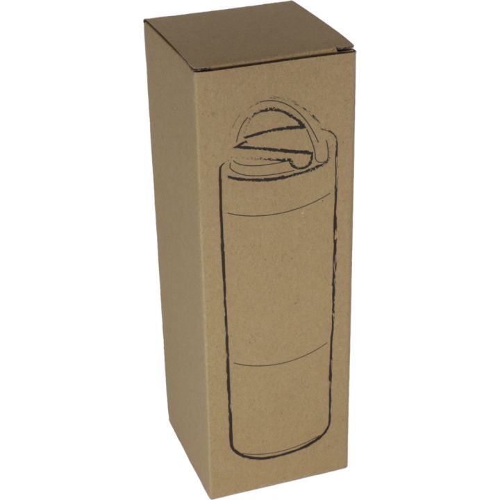 Butelka stalowa termiczna 500 ml MARGARET - Czarny