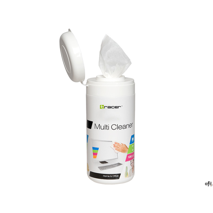 Chusteczki do czyszczenia ekranów TRACER (TRASRO20130) 100szt