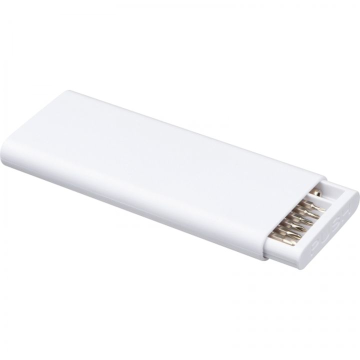 Zestaw wkrętaków WILHELM - Biały