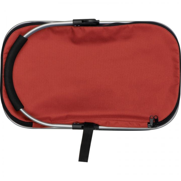 Kosz na zakupy termiczny RAQUEL - Czerwony