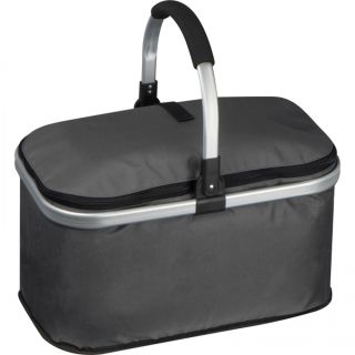 Kosz na zakupy termiczny RAQUEL - Ciemnoszary