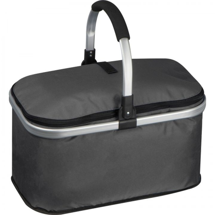 Kosz na zakupy termiczny RAQUEL - Ciemnoszary