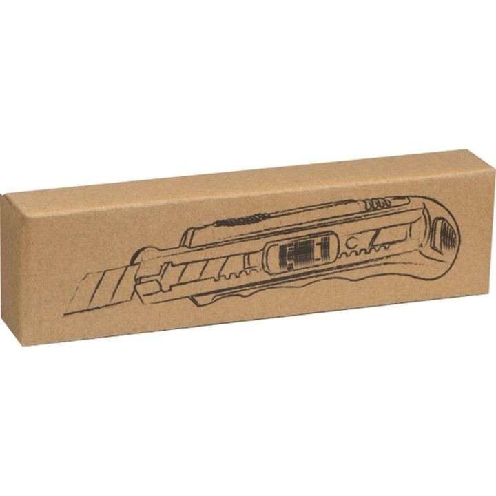 Nóż do kartonu IGOR - Czarny