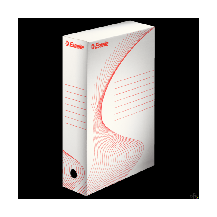 Pudło archiwizacyjne boxy 80 mm, poj. 800 kartek, biały Esselte 128001/128080