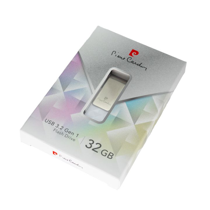 PENDRIVE 32GB 2.0 PIERRE CARDIN - Biały