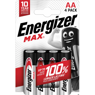 Bateria alkaliczna MAX ENERGIZER LR6/AA (4szt)