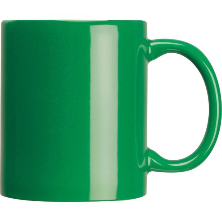 Kubek ceramiczny 300 ml DEREK - Zielony