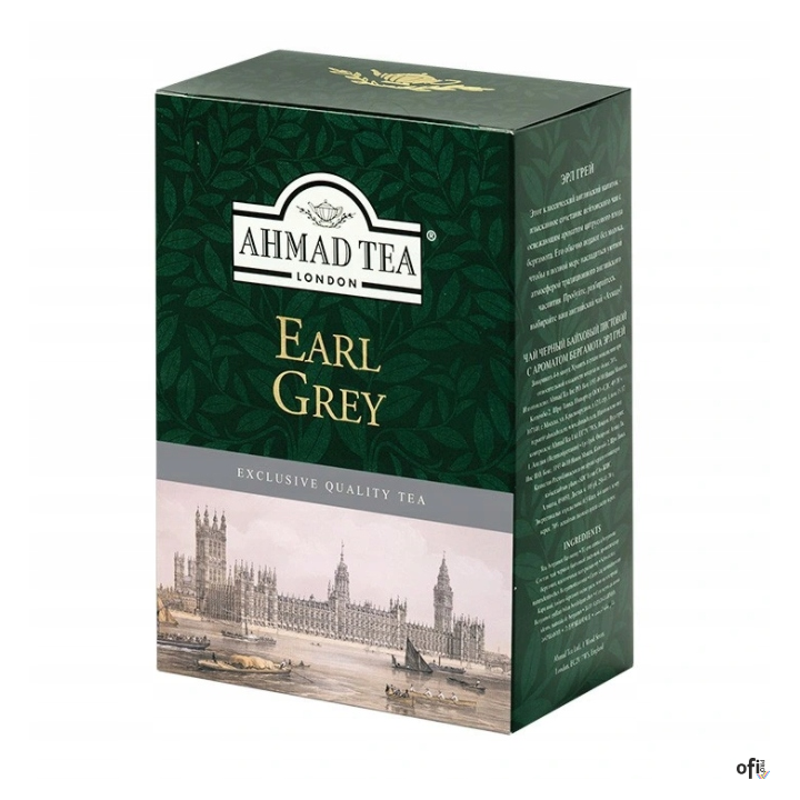 Herbata AHMAD EARL GREY liściasta czarna 100g