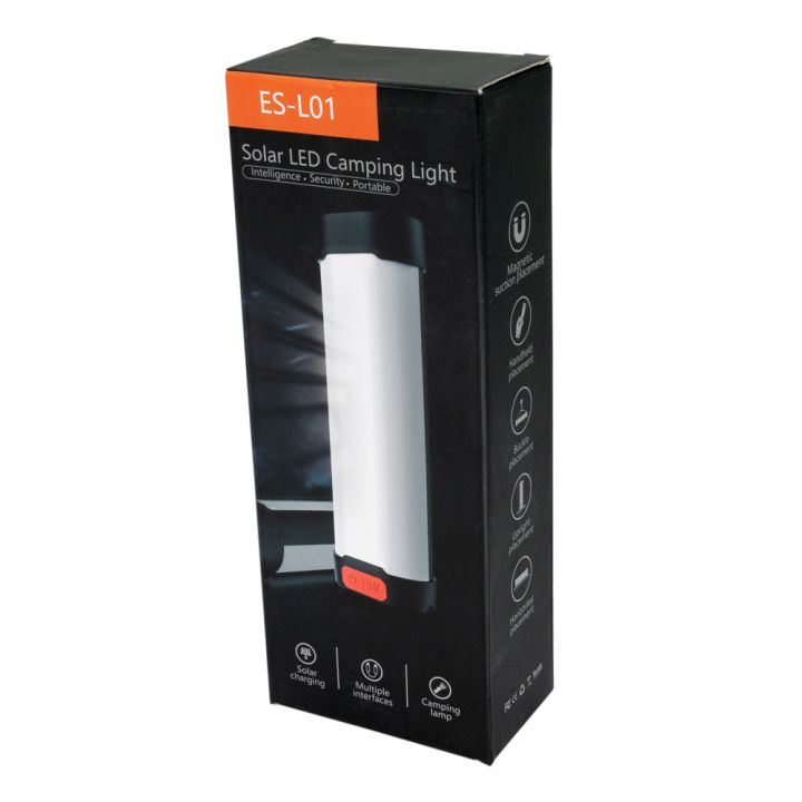 Latarka solarna z power bankiem 3000 mAh