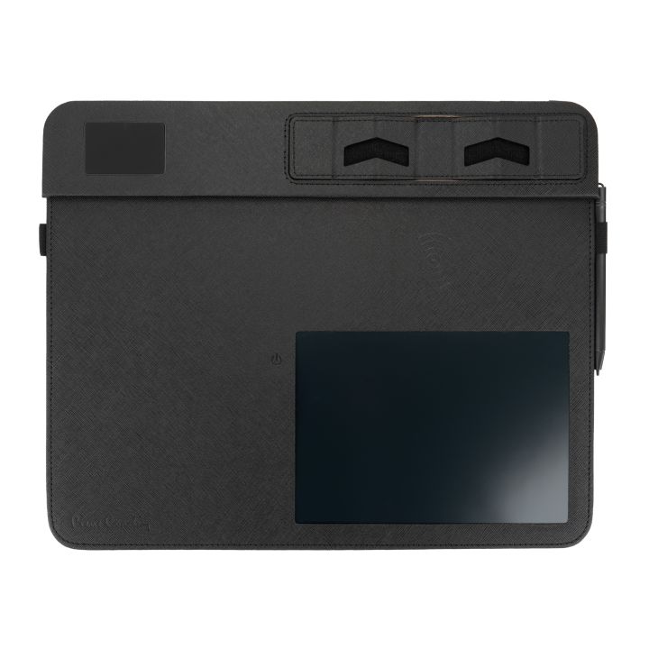 Podkładka pod mysz z ładowarką indukcyjną TAPIS Pierre Cardin - Czarny