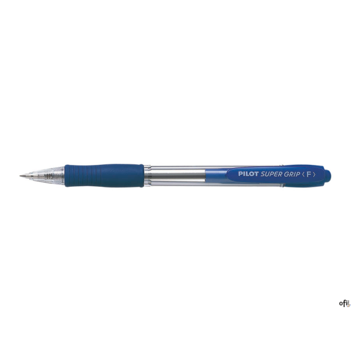 Długopis olejowy automatyczny PILOT SUPER GRIP niebieski PIBPGP-10R-L