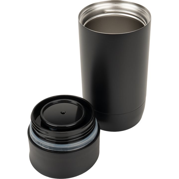 Kubek termiczny 240 ml ADRASAN Schwarzwolf - Czarny