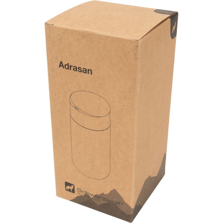 Kubek termiczny 240 ml ADRASAN Schwarzwolf - Czarny