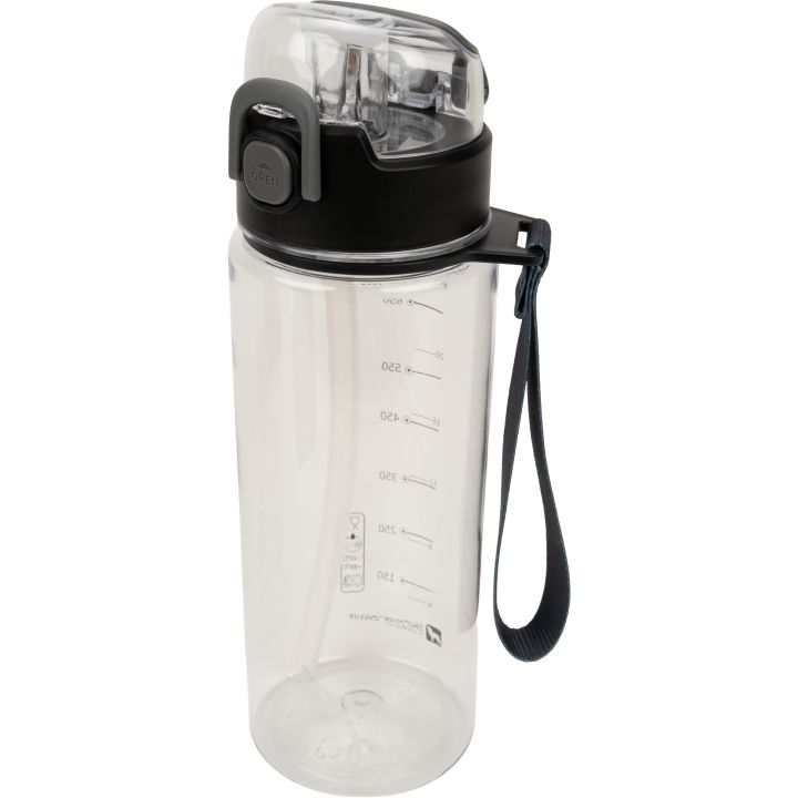 Butelka z tritanu 850 ml SEYHAN Schwarzwolf - Przeźroczysty