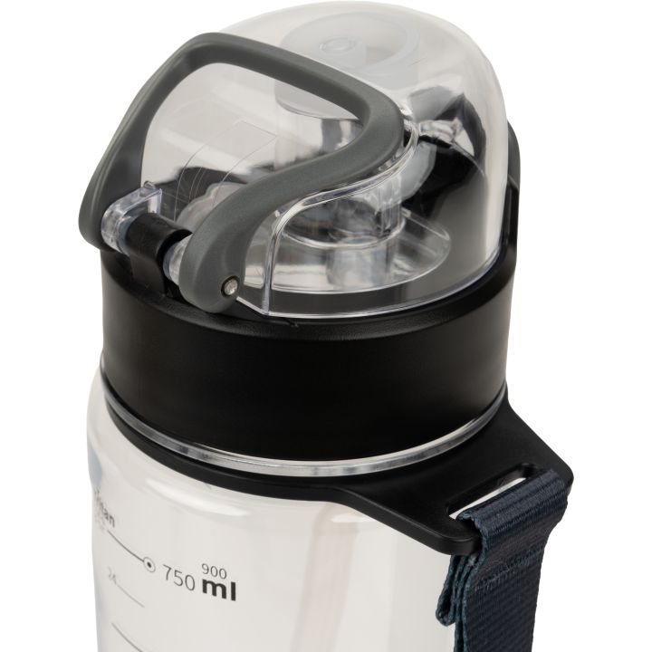 Butelka z tritanu 850 ml SEYHAN Schwarzwolf - Przeźroczysty