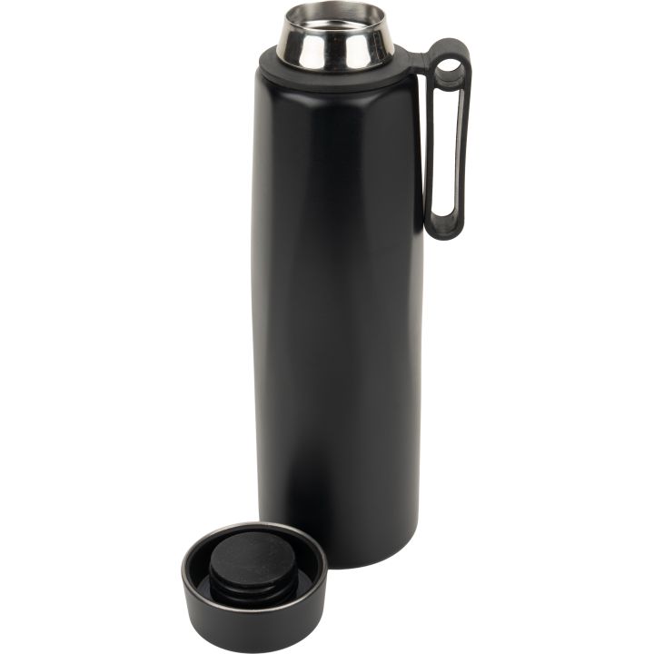 Butelka termiczna 500 ml NIKKO Schwarzwolf - Czarny