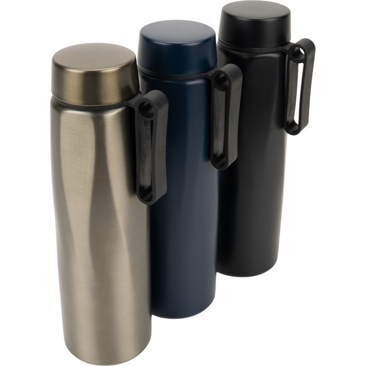 Butelka termiczna 500 ml NIKKO Schwarzwolf - Czarny