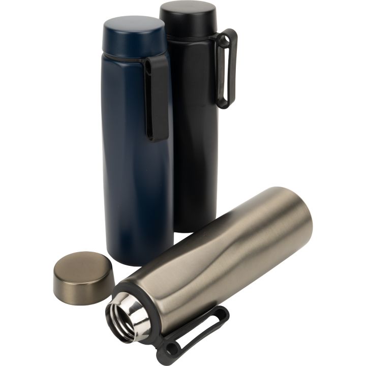 Butelka termiczna 500 ml NIKKO Schwarzwolf - Czarny