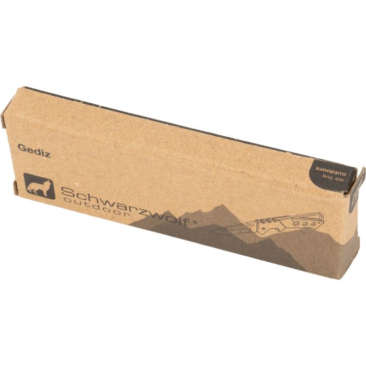 Nóż składany GEDIZ Schwarzwolf - Czarny