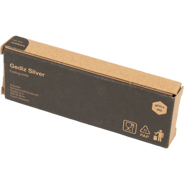 Nóż składany GEDIZ Schwarzwolf - Czarny