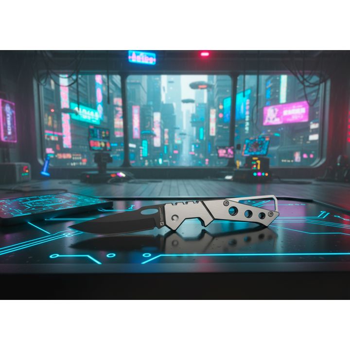 Nóż składany GEDIZ Schwarzwolf - Czarny