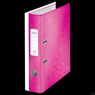 Segregator z mechanizmem dźwigniowym 180_ WOW Leitz__Innowacyjny segregator, z opatentowanym mechanizmem, który otwiera się o 18