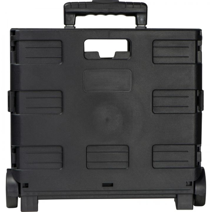 Wózek na zakupy składany KAREN - Czarny