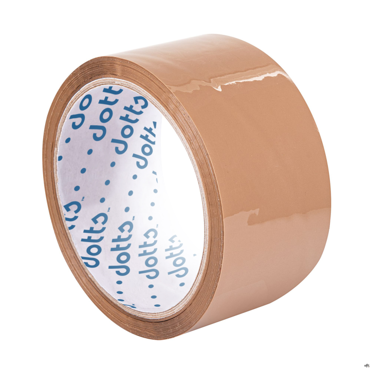 Taśma pakowa akrylowa 48x100 DOTTS brązowa (TPG-061H/DS)