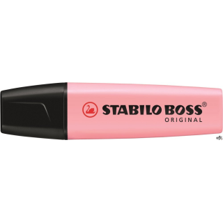 Zakreślacz STABILO BOSS pastelowy różowy 70/129
