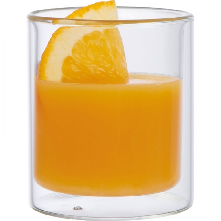 Szklanka 200 ml CrisMa EMILIAN - Przeźroczysty