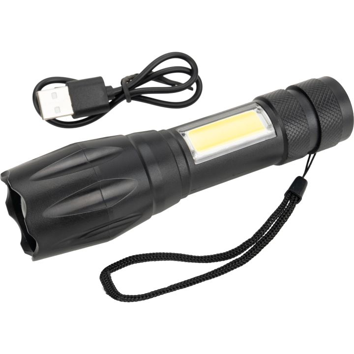 Latarka COB NICOLETTA - Czarny