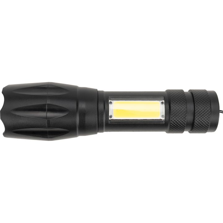 Latarka COB NICOLETTA - Czarny